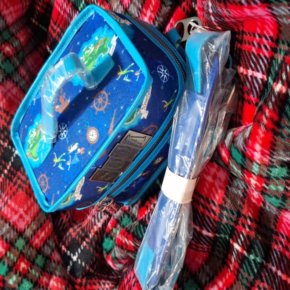 Disney Loungefly Soda Peter Pan Insolated Crossbody Bag Detachable Strap - Picture 4 of 9